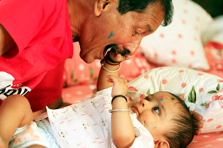 The Timeless Bond between Grandfather and Grandchild