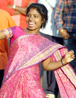 “Capturing Joy: A Tribal Dance in Motion”