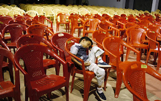 A Sleep Story Captured, a boy in deep slumber