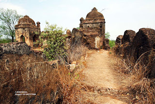 Palamu Fort turned into ruins